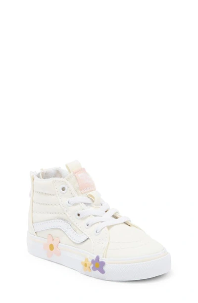 Vans Kids' Sk8-hi Zip Trainer In Egret