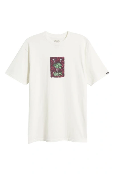 Vans Think Cotton Graphic T-shirt In Marshmallow