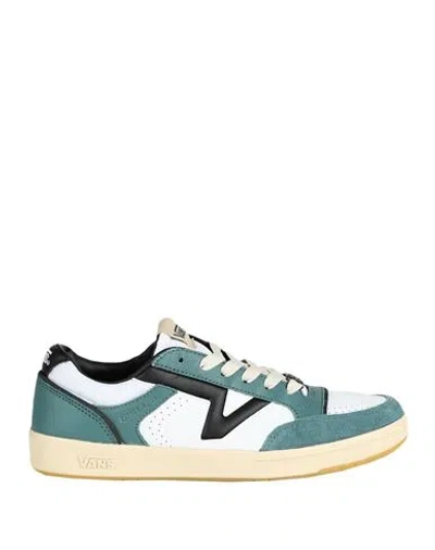 Vans Ua Lowland Cc Jmp Man Sneakers Sage Green Size 8 Leather, Textile Fibers