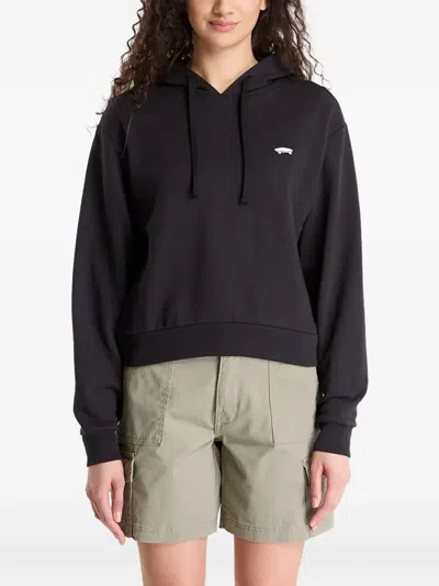 Vans W Salton Logo-patch Hoodie In Black