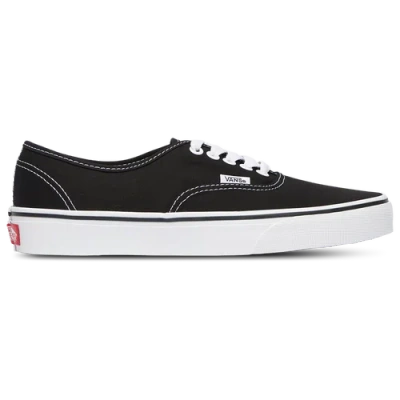 Vans Womens  Authentic In Black/white