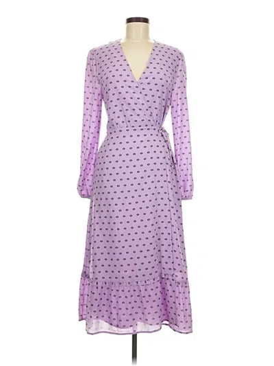 Pre-owned Veda Casual Dress In Purple
