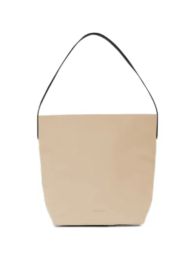 Veecollective Essence Vertical Tote Bag In Brown
