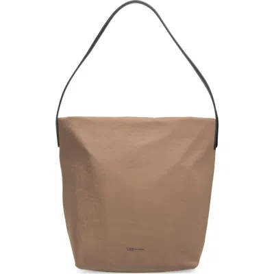 Veecollective Essence Vertical Tote In Brown