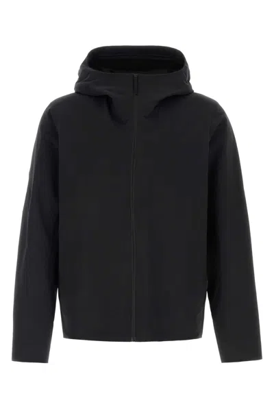Veilance Isogon Mx Hoodie (m) In Black