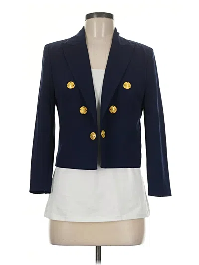 Pre-owned Venus Blazer Jacket In Blue