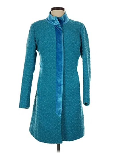 Pre-owned Venus Coat In Teal