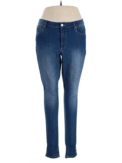 Pre-owned Venus Jeggings In Blue