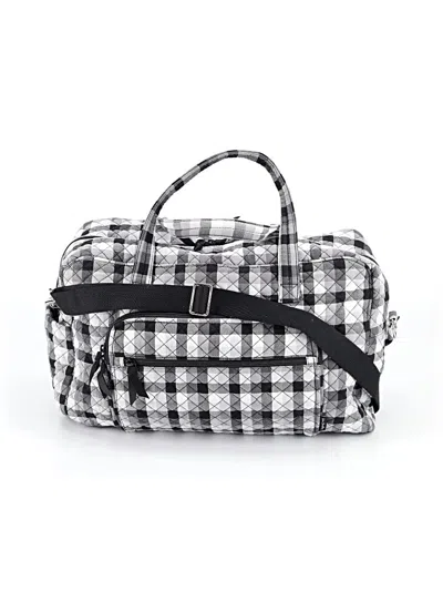Pre-owned Vera Bradley Weekender In Gray