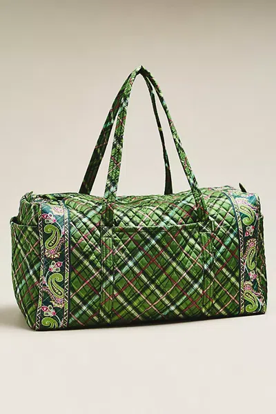 Vera Bradley X Anthropologie Original Duffel Bag In Green