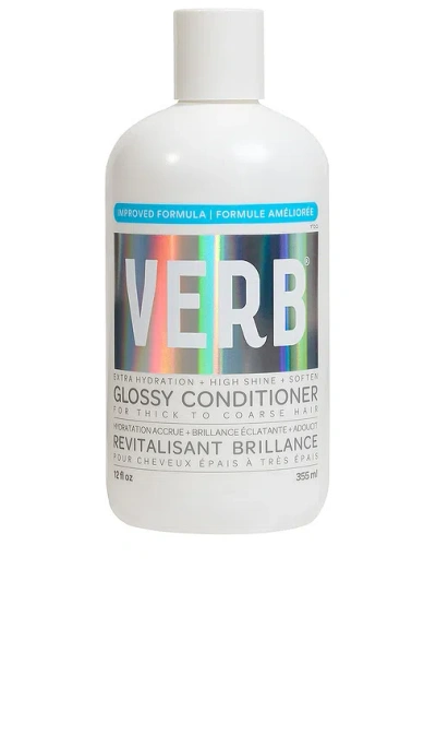Verb Moisturizing Glossy Conditioner For Dry, Dull Hair 12 oz In N,a