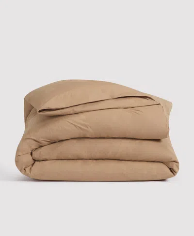 Verlee Organic Percale Duvet Adobe