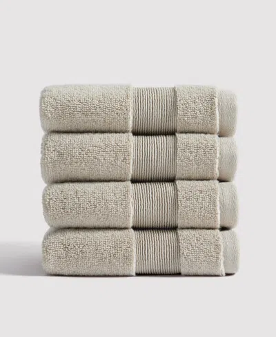 Verlee Organic Plush Turkish Cotton Towels Dune