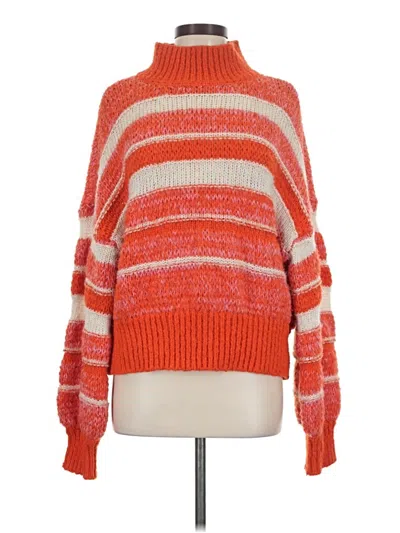 Pre-owned Vero Moda Pullover Sweater In Orange