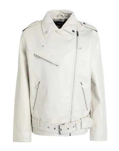 Vero Moda Woman Jacket Cream Size L Polyester, Polyurethane In Beige