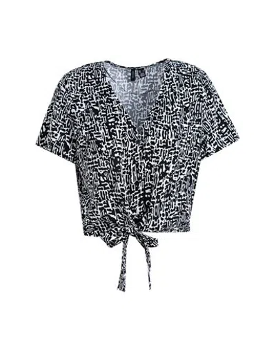 Vero Moda Woman Shirt Black Size Xl Livaeco By Birla Cellulose