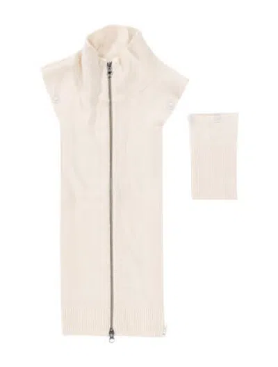 Pre-owned Veronica Beard Cashmere Dickey In Neutrals