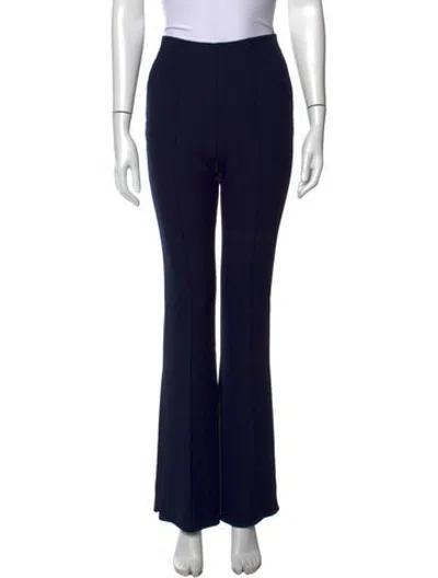Pre-owned Veronica Beard Flared Pants In Black