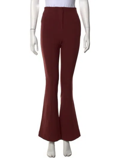 Pre-owned Veronica Beard Flared Pants In Brown