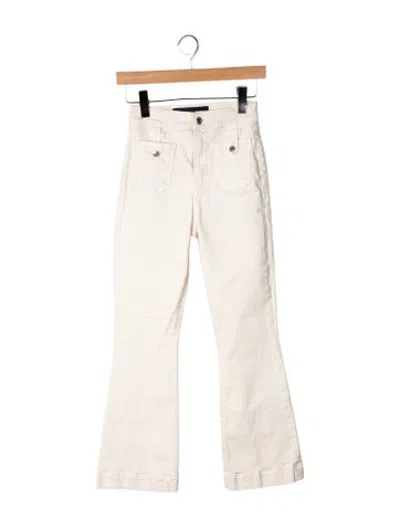 Pre-owned Veronica Beard Flared Pants In Neutrals