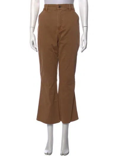 Pre-owned Veronica Beard Flared Pants In Neutrals