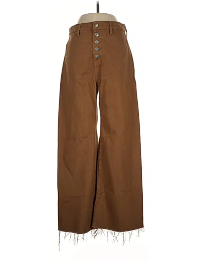 Pre-owned Veronica Beard Jeans Jeans In Brown