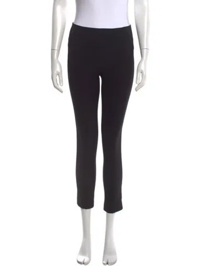 Pre-owned Veronica Beard Straight Leg Pants In Black