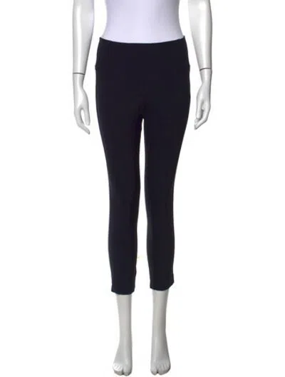 Pre-owned Veronica Beard Straight Leg Pants In Black
