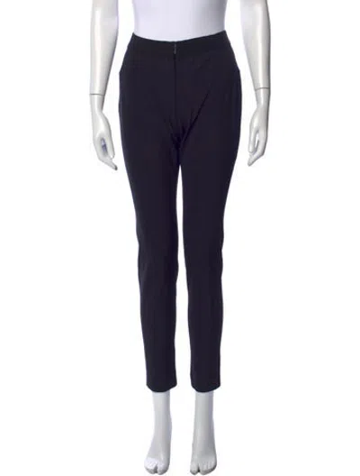 Pre-owned Veronica Beard Straight Leg Pants In Blue