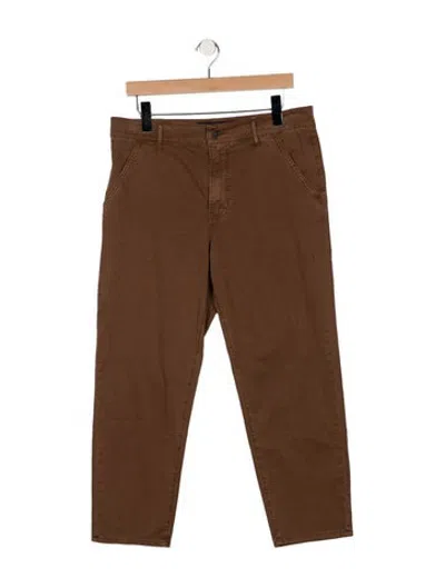 Pre-owned Veronica Beard Straight Leg Pants In Brown
