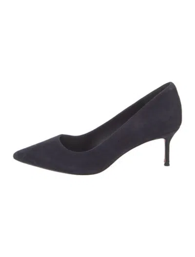 Pre-owned Veronica Beard Suede Pumps In Blue