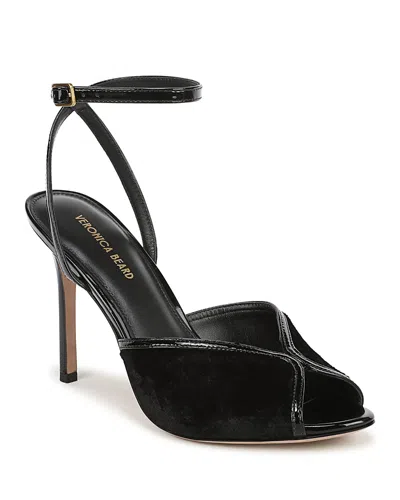 Veronica Beard Women's Anora Velvet Slingback Sandals In Multi
