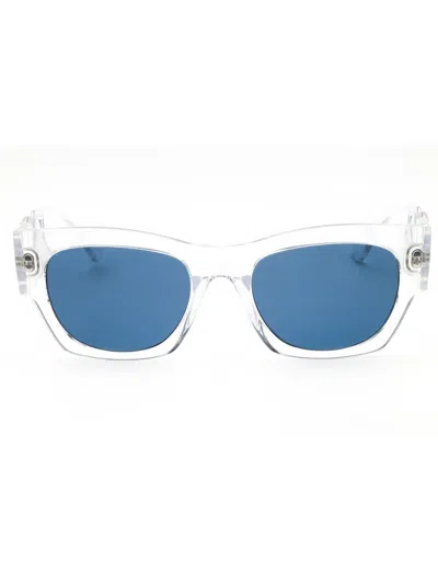Versace 0ve4479u Sunglasses In 148/80 - Transparent/blue