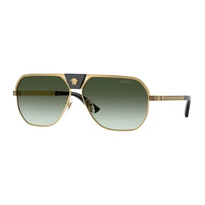 Versace Aviator Sunglasses In Multi