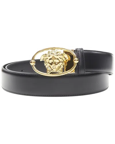 Pre-owned Versace La Medusa Insignia Belt (authentic Pre-loved)
