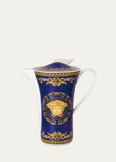 Versace Medusa Blue Coffee Pot