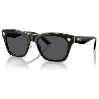 Versace Men's Sunglasses In Black