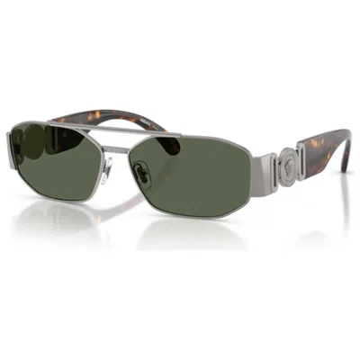 Versace Men's Sunglasses In Green