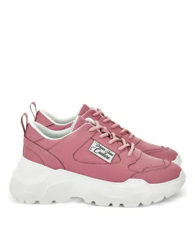 Versace Speedtrack Sneakers In Pink