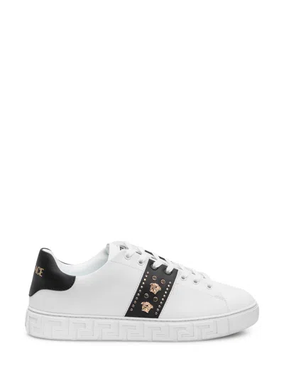 Versace Stylish Sneakers For Spring/summer 2026 In White