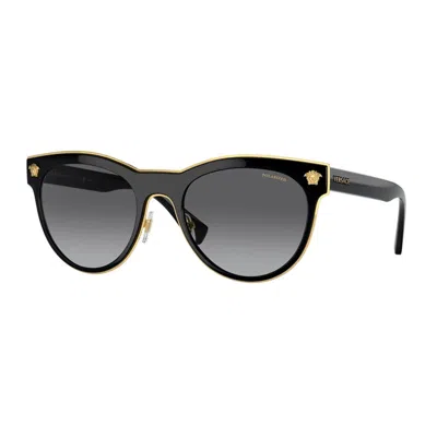 Versace Ve2198 Mini Sunglasses In Black
