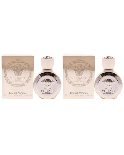 Versace Women's 1.7oz  Eros Pour Femme - Pack Of 2 In Multi