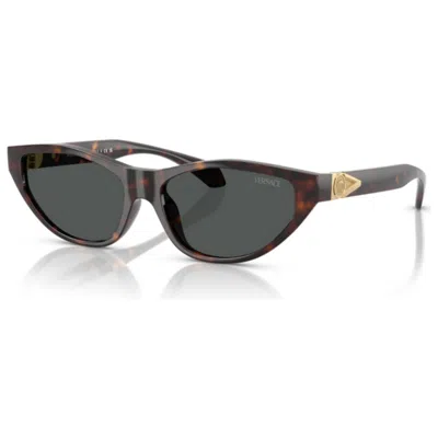 Versace Women's Sunglasses In Brown