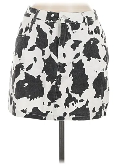 Pre-owned Vestique Casual Skirt In White