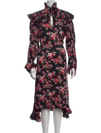 Pre-owned Vetements 2016 Midi Length Dress W/ Tags In Black