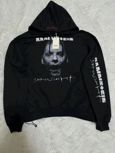 Rammstein Hoodie Vetements Hoodie Sizing Pre-owned Vetements Ds