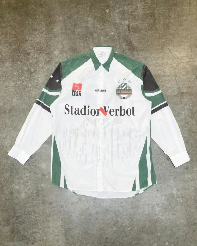 Pre-owned Vetements Sk Rapid Vienna Soccer Jersey Shirt In White