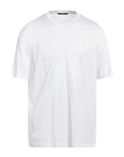 Viadeste Man T-shirt White Size 46 Cotton