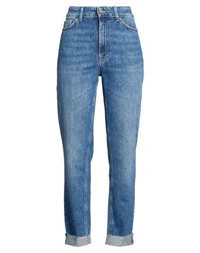 Vicolo Woman Jeans Blue Size M Cotton