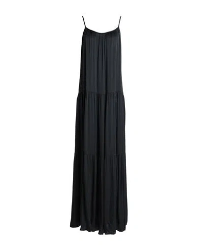 Vicolo Woman Maxi Dress Black Size Onesize Viscose